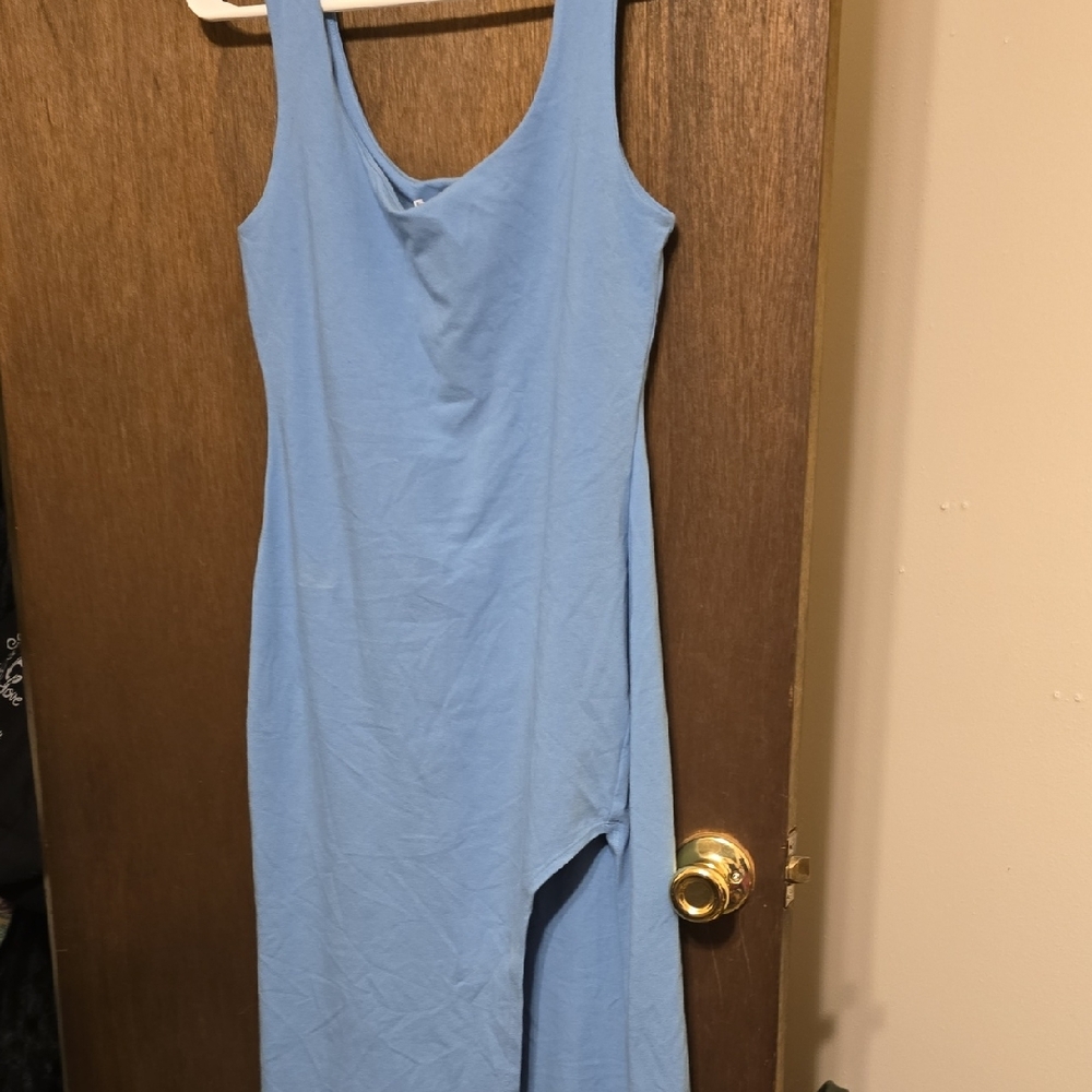 Reformation lovina Blue Dress